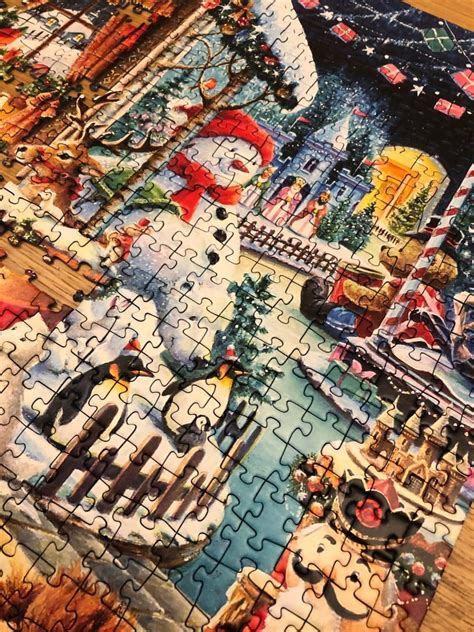Ravensburger Lets Visit Santa Limited Edition 1000 Piece Puzzle