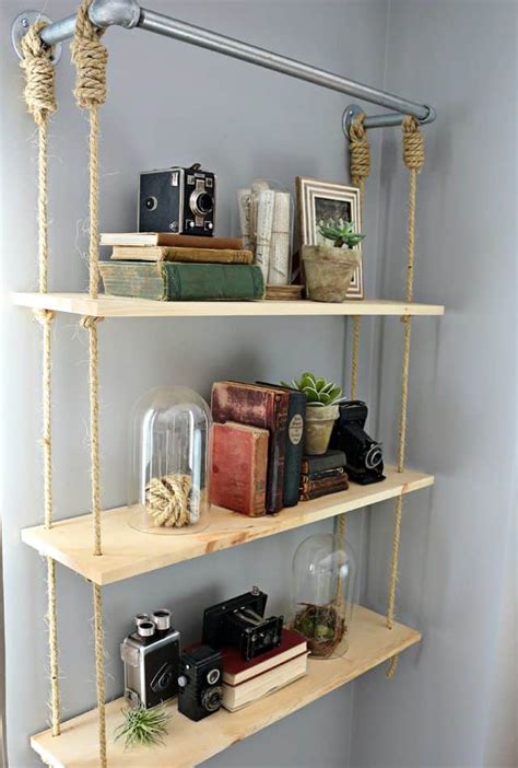 12 Diy Hanging Shelves For Every Home