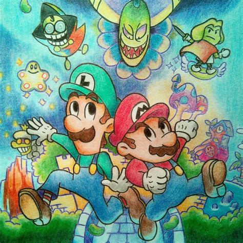 Mario And Luigi Superstar Saga By Chromeyoshi On Deviantart