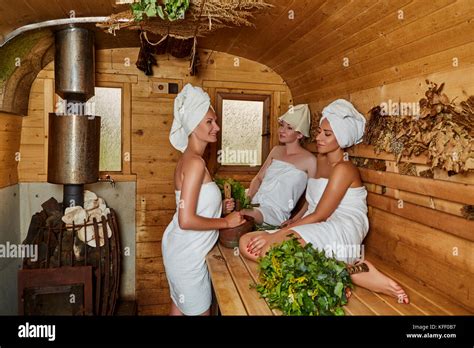 Girls In The Sauna Hi Res Stock Photography And Images Alamy
