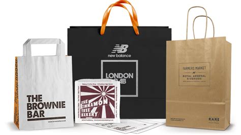 Custom And Bespoke Printed Paper Bags The Printed Bag Shop