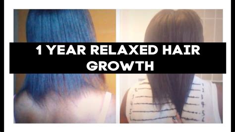 When autocomplete results are available use up and down arrows to review and enter to select. My 1 Year Relaxed Hair Journey Growth In Pictures ♡ - YouTube