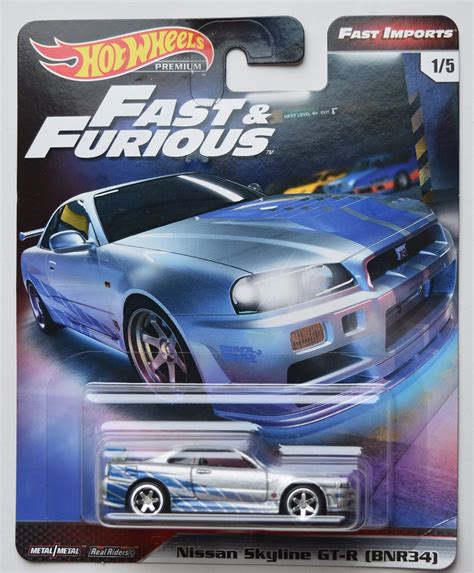 Buy HOT Wheels Fast Furious Premium Fast Imports Silver Nissan
