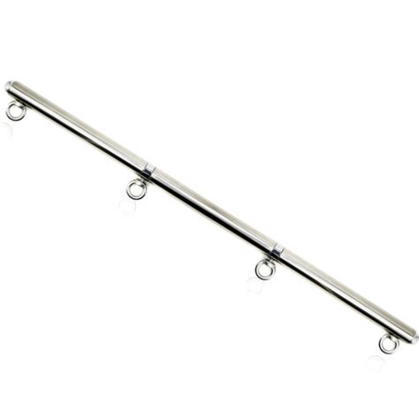 Metal Stainless Steel Spreader Bar Sex Bondage Cuffs Accessory Adult