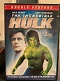 The Incredible Hulk Returns/The Trial of the Incredible Hulk (DVD, 2011 ...