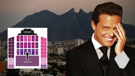 Luis Miguel En Monterrey Revelan Precios Oficiales De Boletos Y Mapa