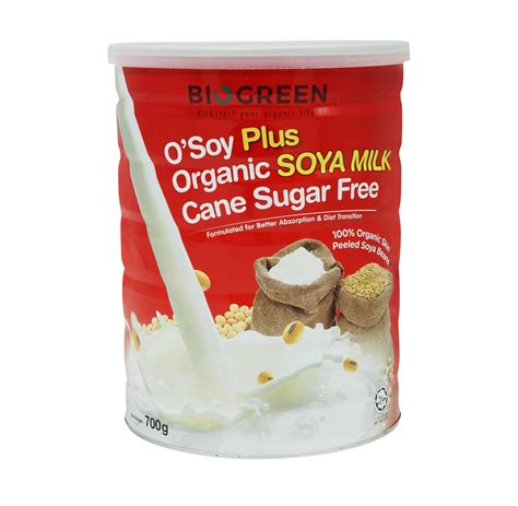 Biogreen Org Soya Milk Powder 700g Hk Healthy And Organic Food