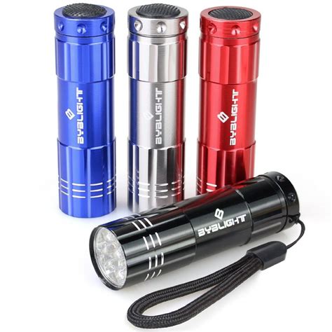 Amazon Super Bright 9 Led Mini Aluminum Flashlight With Lanyard 4