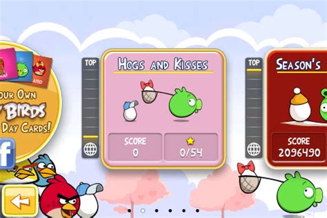 Angry Birds Seasons Hogs And Kisses Gallery Angrybirdsnest