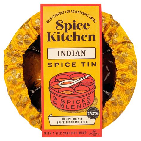 The Indian Spice Tin Masala Dabba Authentic Spices By Spice Kitchen