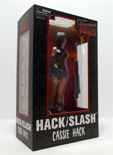 Femme Fatales “hackslash” Cassie Hack By Diamond Select Figurefan Zero