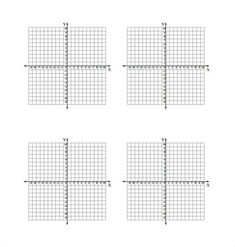 Printable Graph Paper With Axis Madison S Paper Templates X Y Axis