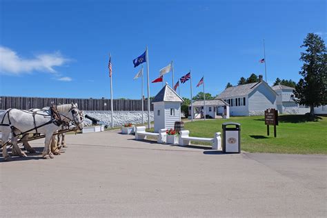 Fort Mackinac In Mackinac Island