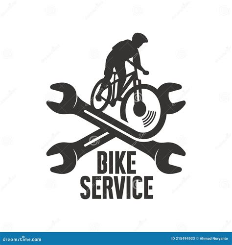 Unique Logo For Bike Service Stock Vector Illustration Of Bikeservice