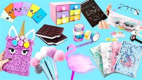 30 Easy Diy Amazing School Supplies Cute Crafts For Back To School