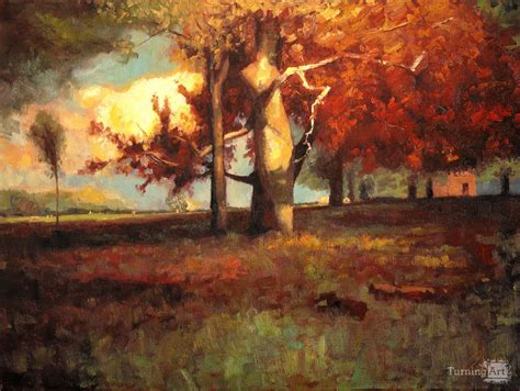 Early Autumn Montclair By Christopher Clark Turningart