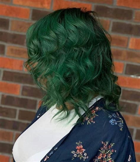 Emerald Green Hair Yeah The Grass Is Greener On This Side