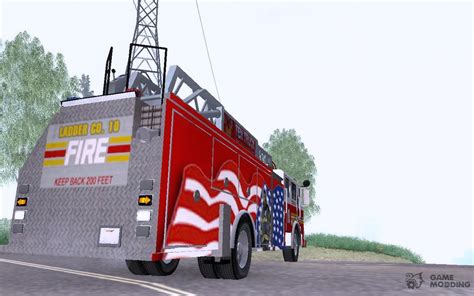 Fdny Seagrave Ladder 10 For Gta San Andreas