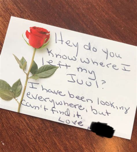 We did not find results for: The card my SO got with her flowers today. : juul