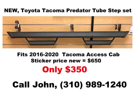Toyota Tacoma Predator Running Boards