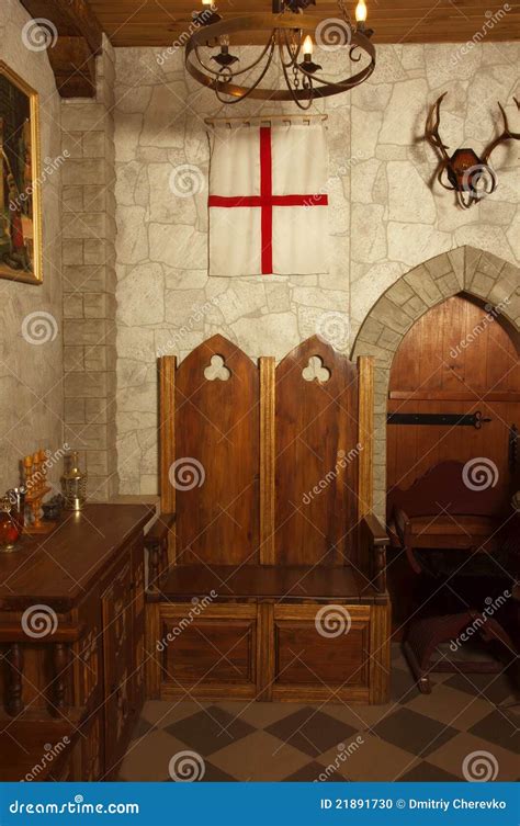 Medieval Castle Interior Stock Photo Image Of Room Stronghold 21891730