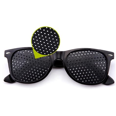 Anti Fatigue Pinhole Glasses Men Anti Myopia Visio Grandado