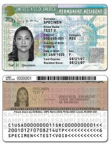 Citizenship and immigration services (uscis) grants a person a permanent resident card. EPIC - The "Green Card" or Permanent Resident Card