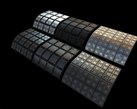Sci Fi Material Shader Test 3 By Ere4s3r On Deviantart