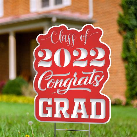 Buy Pixipy 2022 Graduation Yard Sign With Stakes Included 17 X 13