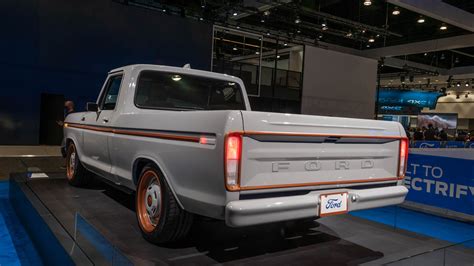 1978 Ford F 100 With Eluminator Electric Crate Motor Shows The Future