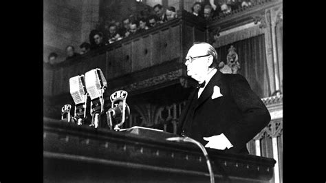Winston Churchills Blood Toil Tears And Sweat Speech To House Of