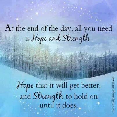 Inspirational Quotes About Hope And Strength. QuotesGram