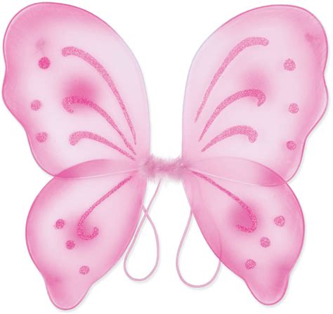 Wholesale Halloween Fairy Wings Pink Elastic 120 Per Case