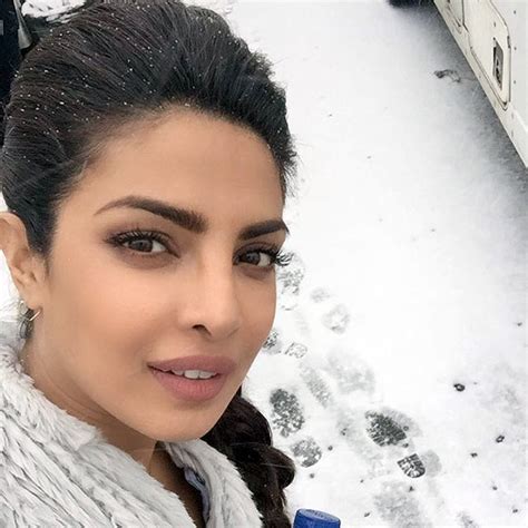 priyanka chopra s snowy selfie movies