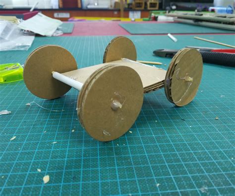 A Simple Cardboard Car To Make With Kids 7 Steps With Pictures