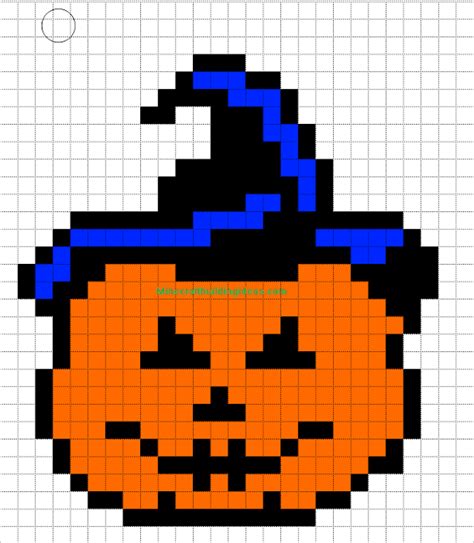 Sacrosegtam Pixel Art Minecraft Halloween