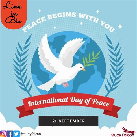 On This Day 21st September International Peace Day Is Observed