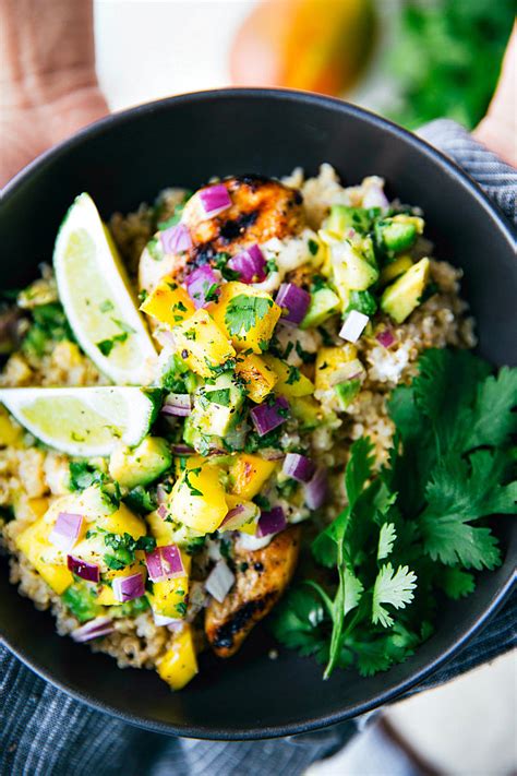 Maybe you would like to learn more about one of these? Cilantro-Lime Grilled Chicken with a Mango Avocado Salsa