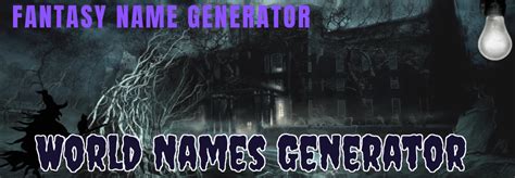 World Names Generator