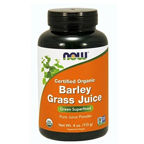 Family owned since 1929 · specialized diets · free delivery over $59 NOW Organic Barley Grass Juice Powder, 4-Ounce