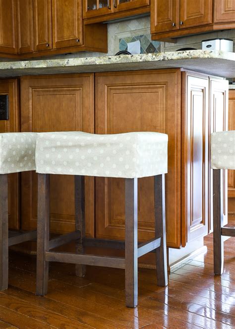 Easy Diy Barstool Slipcovers The Homes I Have Made