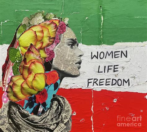 Women Life Freedom Mixed Media By Citizen Raja Fine Art America