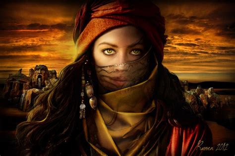 Desert Warrior By Ravven78 On Deviantart Warrior Warrior Woman Art