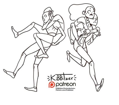 Carrying Reference Sheet Preview Kibbitzer Figure Drawing