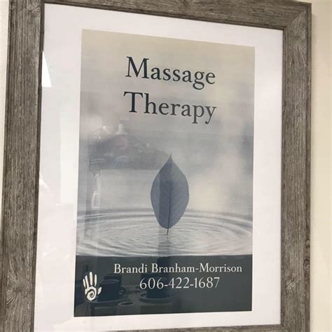 Brandi Branham Morrison Licensed Massage Therapist Georgetown Ky