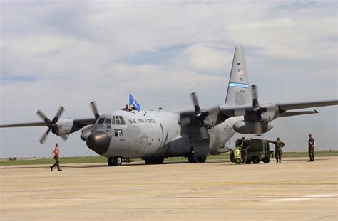 A Us Air Force Usaf C 130 Hercules Aircraft Crew Member Assigned To