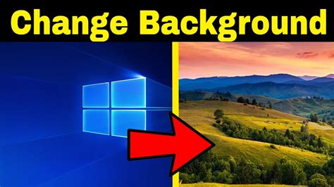 How To Change Your Desktop Background On Windows 10 How To Change