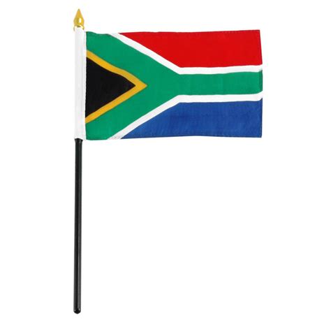 South Africa 4in X 6in Polyester Flag