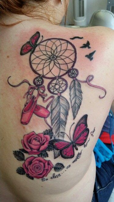 Dreamcatcher Butterfly Rose Tattoo Dream Catcher Tattoo Tattoos