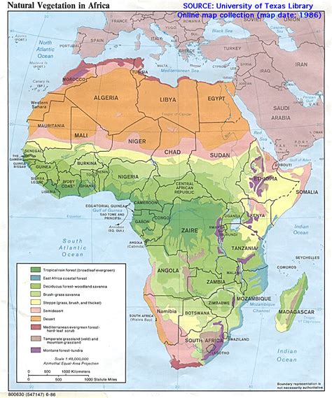 Información Geográfica De África Implantación Europea En África